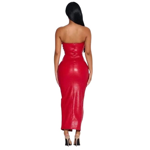 Naked Wardrobe The Crocodile Chic Dress - Picture 3 of 15